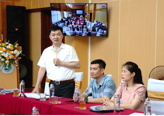 Ông Nguyễn Ngọc Hà- Phó tổng giám đốc Trung tâm Quy hoạch và Điều tra tài nguyên nước quốc gia phát biểu tổng kết Hội thảo. 06