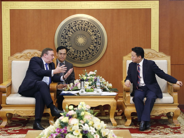 Bộ trưởng Bộ TN&MT Trần Hồng Hà tiếp ông Ory Csaba, Đại sứ Hungary tại Việt Nam  Bộ trưởng Bộ TN&MT Trần Hồng Hà tiếp ông Ory Csaba, Đại sứ Hungary tại Việt Nam