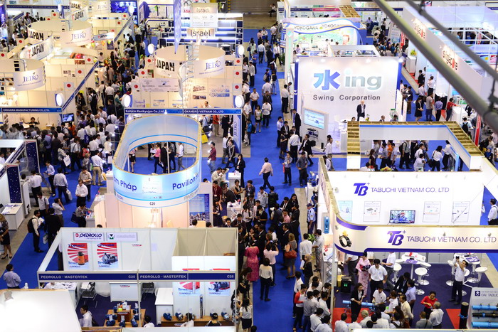 Các gian hàng trưng bày tại triển lãm (Nguồn Internet)