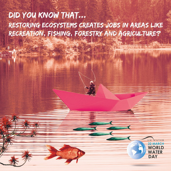 Bạn có biết rằng hệ sinh thái đã tạo ra việc làm cho các ngành như giải trí, đánh bắt cá, lâm nghiệp và nông nghiệp? wwd-6